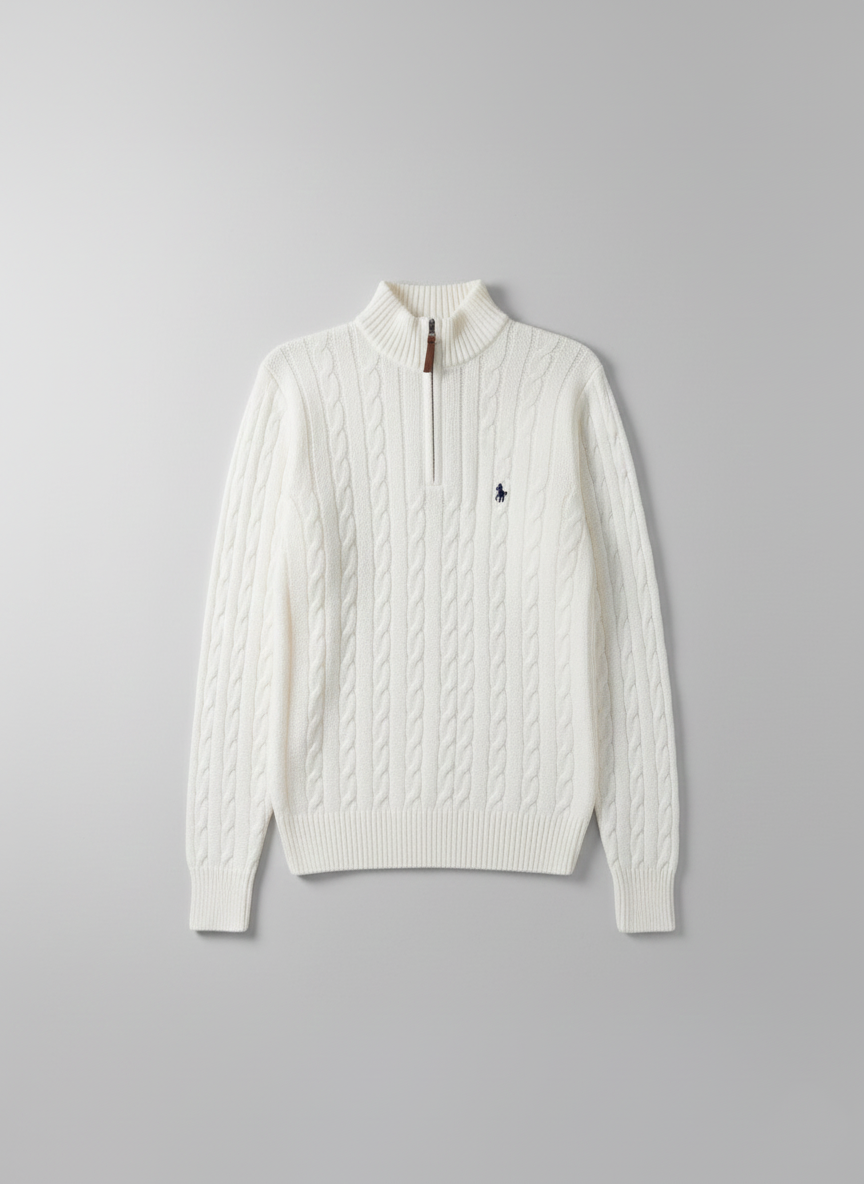 Sweter Harrington unisex - zamek