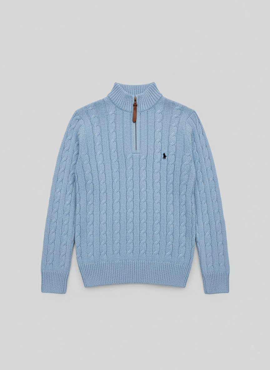 Sweter Harrington unisex - zamek