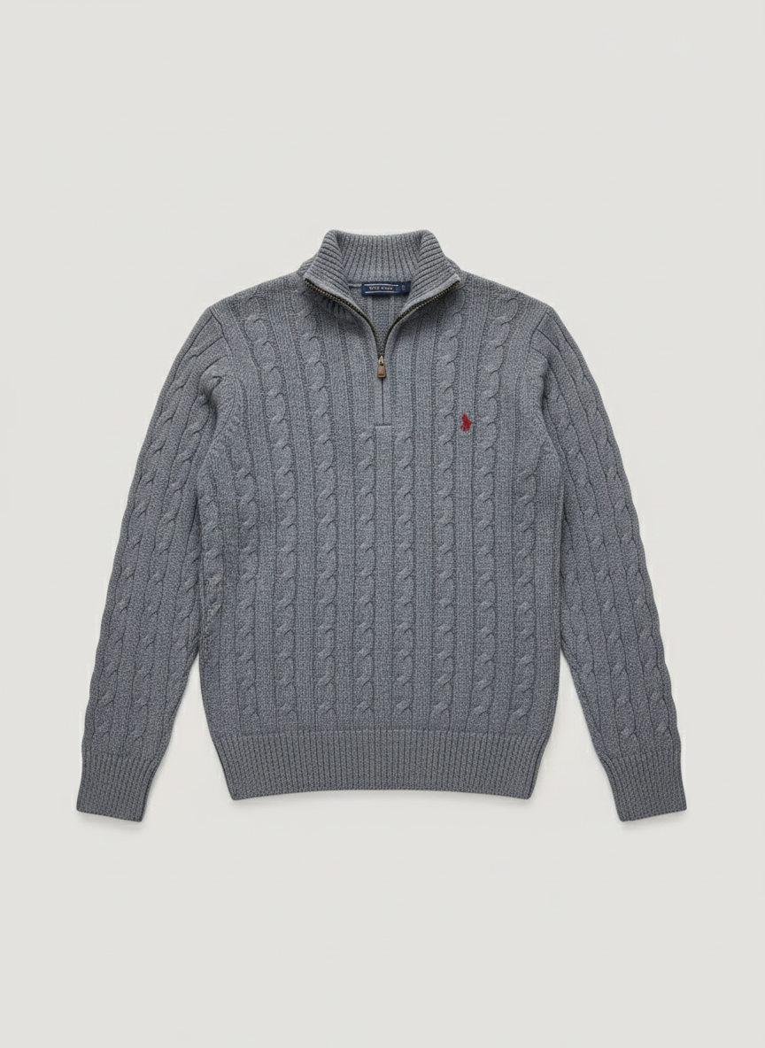 Sweter Harrington unisex - zamek